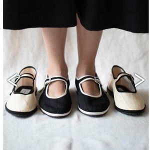 Drogheria Crivelinni silk Mary janes